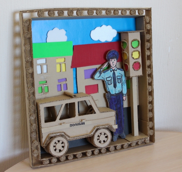 «Полицейский дядя Степа» - конкурс детского творчества