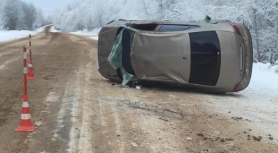 Пассажир автомобиля В результате этого дорожно-транспортного происшествия  доставлен в медицинское учреждение Новгородской области