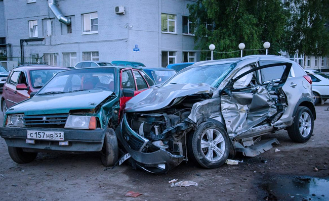 Авария на Сырковском шоссе. Фото