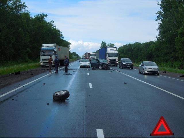 Авария 4 июня на трассе Россия