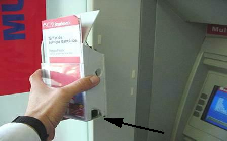Камера в банкомате для кражи пин-кода