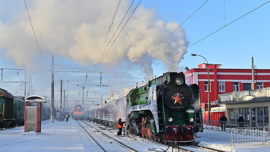 Как стало известно порталу «Весь Новгород», 7 января в Великом Новгороде ожидается «Поезд Деда Мороза» из Великого Устюга.