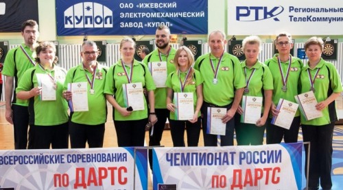 Окуловские дартсмены стали призерами  чемпионата России
