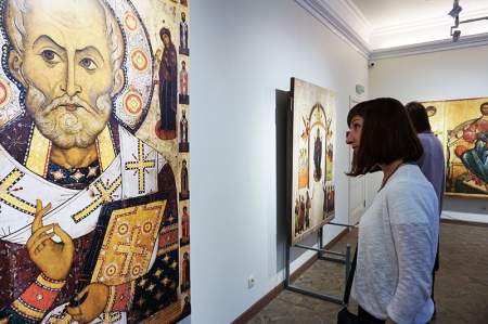 В Санкт-Петербурге открылась выставка «Безмолвная  проповедь. Новгородская икона ХIII-ХVI веков»,