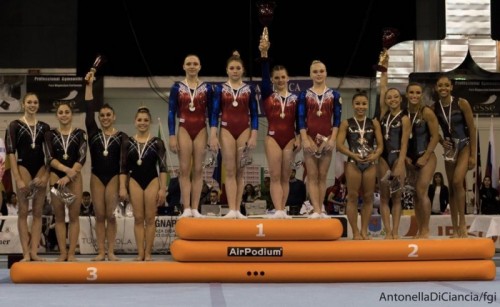 Новгородская гимнастка стала призером на международном турнире в Италии