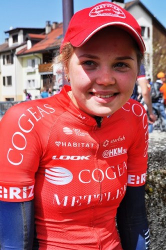Новгородка выиграла велогонку в окрестностях Женевского озера