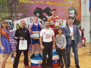 Новгородские боксеры успешно выступили на турнире по боксу имени Н.Н.Миклухо-Маклая.