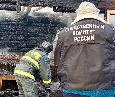 На пожаре в деревне Спасская Полисть погиб мужчина