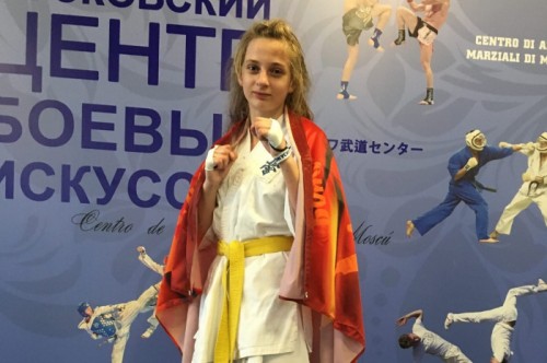 13-летняя новгородка выиграла первенство России по киокусинкай