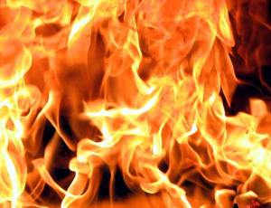 Вчера горел дом в Тесово-Нетыльский