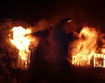 Вчерашний пожар в Валде унес жизнь человека