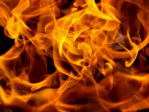 Сегодня ночью на пожаре в Боровичском районе погиб человек