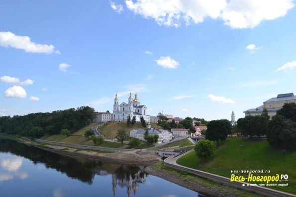 Витебск. Панорама на Успенский собор