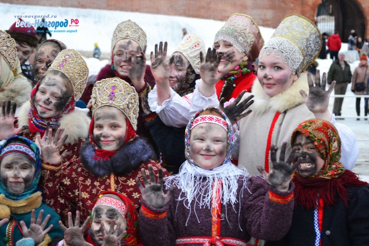 Масленица 2019 в Великом Новгороде. Фото