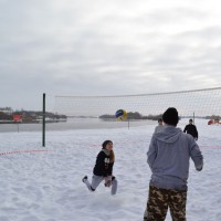 Волейбол на снегу 6