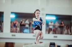 13-летняя Алина Степанова - бронзовый призер первенства России по спортивной гимнастике