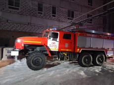 На улице Псковская д.8 в Великом Новгороде горела квартира на третьем этаже