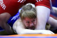 Надежда Соколова - серебряный призер первенства мира по вольной борьбе