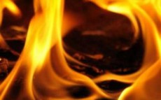 При пожаре на Воскресенском бульваре минувшей ночью погиб пожилой мужчина