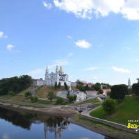Витебск. Панорама на Успенский собор